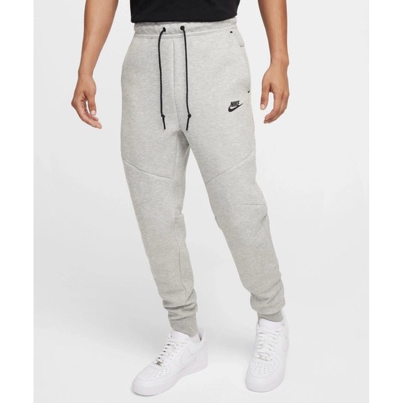 NEW Nike Sportswear Tech Fleece Track Pants Joggers Grey Heather HV0959 Mens 2XL